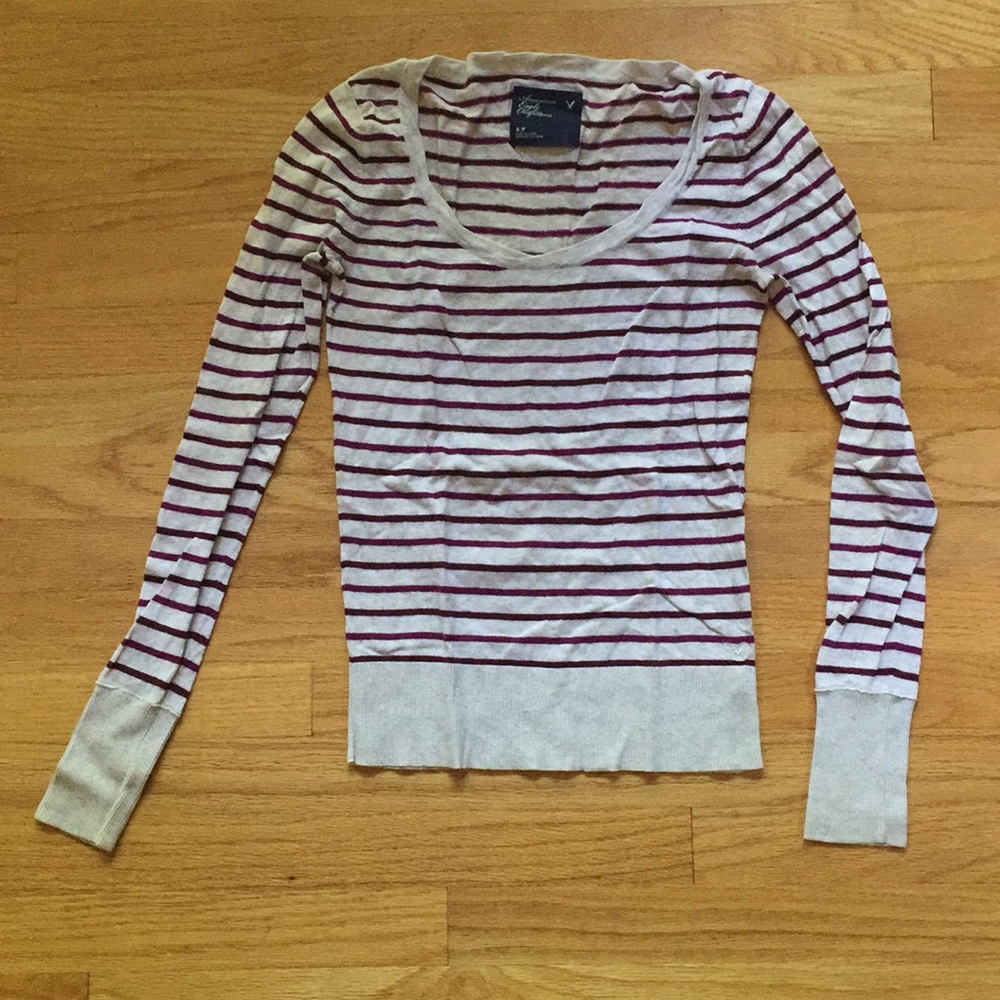 AEO Striped Top